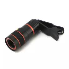 Universal 8X Zoom Mobile Phone Telescope Lens with Clip