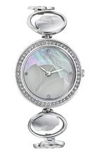 Titan 2539SM01 Raga Mother Of Pearl Dial Analog Watch For Women- Silver