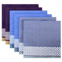 Pack of 6 Cotton Handkerchiefs For Men