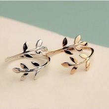 PLUSH Adjustable Leaf Ring