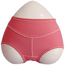 Pink Solid Nylon Highwaist Panty For Women