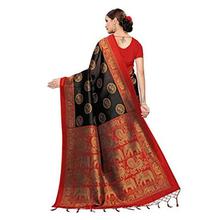 Anni Designer Women's Mysore Silk Printed Saree Border