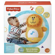 Fisher-Price Bat & Wobble Musical Lion For Kids - CDC54