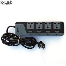 xLab 4 Socket Universal Power Extension Cord (XEC-440N15)