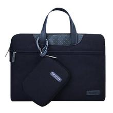 13.3 inch Cartinoe Business Series Exquisite Zipper Portable Handheld Laptop Bag with Independent Power Package for MacBook, Lenovo and other Laptops, Internal Size:31.0x21.5x3.0cm(Magenta)