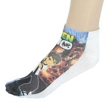 Happy Feet Pack Of 4 Ben Ten Printed Socks(3004)