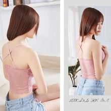 Women Beauty Padded Back Bra Lace Tube Top Underwear Sexy