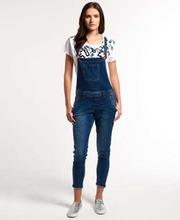 Blue Rocky Jeans Jumpsuit For Women