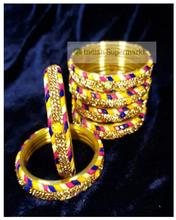 A Set of 2 Bangles- Multicoloured Bangles