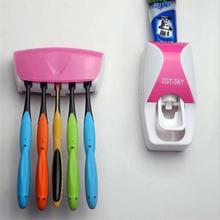 Touch me automatic toothpaste dispenser / Brush holder with Squeezer / manual toothpaste dispenser