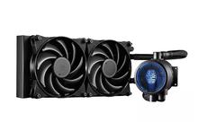 Cooler Master MLY-D24M-A20MB-R1  Master Liquid Pro 240 Dual Fan CPU Liquid Cooler - (Black)