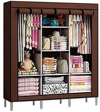 Fancy Portable Cloth Cabinet/Wardrobe (135 x 45 x 175 cms)