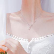 Leaf necklace _ Wanying leaf necklace s925 sterling silver