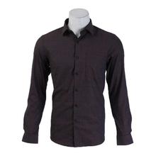 Turtle Maroon/Black Checkered Full Sleeve Formal Shirt For Men - 52203
