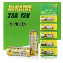 Alkaline Battery 12V 23A Battery For Alarm/Fan/Car Remote/ Door Bell-5pcs (Non Rechargeable) - Batteries |