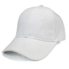 White Outdoor Cap For Unisex