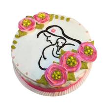 Vanilla Flavour Mother's Day Cake (1kg) - (Code-05)