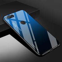 For Xiaomi Redmi Note 6 Pro Case Gradient Tempered Glass