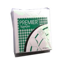 PREMIER NAPKIN WHITE 1PLY (30X30CM)