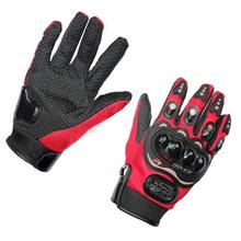 Best Quality Pro Bikers Full Gloves For Men (Red)