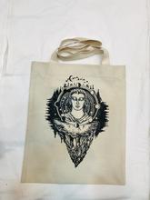 Buddha art cotton tote bag