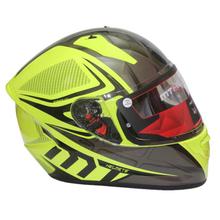 MT Helmets Fluor Yellow Stringer Acero B2 Gloss MT Helmet