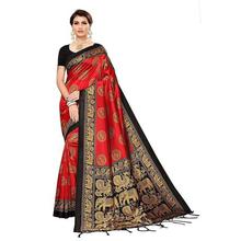 Winza Designer Women's Banarasi Art Silk Saree With Blouse