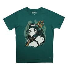 Green Shiva Printed T-shirt