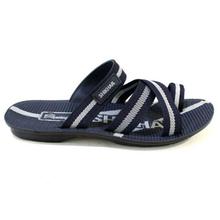 Shikhar Shoes Blue/Light Grey Slip-On Sandals For Men - 5005