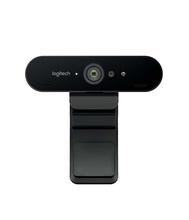 Logitech BRIO 4K PRO HD Webcam For Video Conferencing, Streaming & Recording - Black