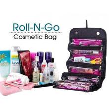 Roll N Go Cosmetic Bag Toiletry Jewelery Organizer