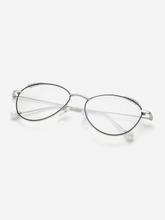 Symmetrical Flat Clear Lens Glasses