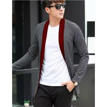 Two Red/Grey Toned Summer Cardigan For Men