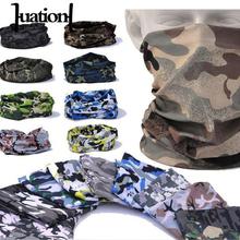 Huation New Men Face Mask Warmer Hair Camo Tube Scarf Headband Face Mask Multi-Function Bandanas Scarf Headband Unisex cachecol