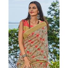 Stylee lifestyle Exclusive Cotton Silk Printed Saree - 2401