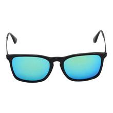Blue Shaded Square Sunglasses For Men