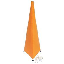 Orange Pyramid Designed Lamp Stand With Holder