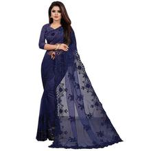 Yashvi Designer Women's Net Embroidery Work Saree With