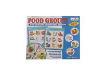 Creative Educational Aids Food Groups Play Board Game - Multicolored