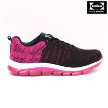 Caliber Shoes Black/Pink Ultralight Sport Shoe For Women -  ( 625.2 )