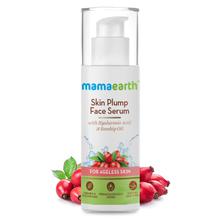 Mamaearth Skin Plump Serum For Face Glow, with Hyaluronic Acid & Rosehip Oil for Ageless Skin – 30ml