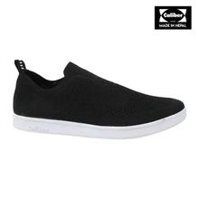 Caliber Shoes Black Casual Slip On Shoes For Men- (675.2)