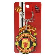 Manchester United Logo Key Chain – Black/Yellow