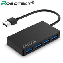 USB 3.0 4-Port USB Hub Splitter Adapter 5Gbps for Laptop