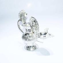 Pure Silver Carved Sukunda - SSKD26542 - 583.26g