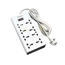 Huntkey SZM804 8-Port Surge Protector - White