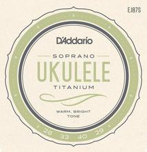 D'addario EJ87S Pro-Arte Titanium Soprano Size Ukulele String