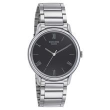 Sonata Sleek black dial analog watch with date function 7131NL02