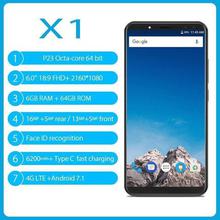 4G Smartphone 6200mAh 6GB RAM 64GB ROM