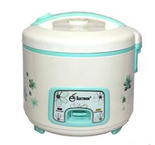 Electron ELC-4048 1.8L Capacity Rice Cooker - (White/Blue)